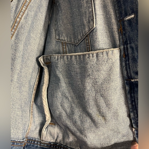 Harley Davidson Denim Vest Vintage 100% Cotton Biker Motorcycle Patches - Picture 5 of 6